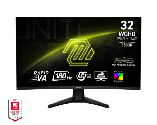 מסך גיימינג קעור "32 MSI MAG 32CQ6F