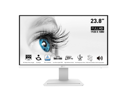 מסך מחשב לבן עסקי MSI PRO MP243XW