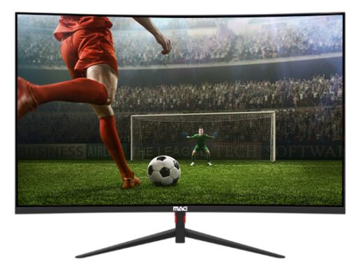 ⁦MAG 27" Curved led Monitor, 180HZ C27S180Y⁩ – תמונה ⁦3⁩