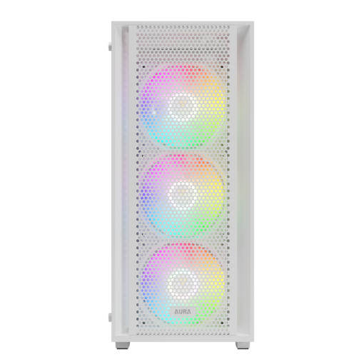 ⁦מארז מחשב GAMDIAS AURA GC2 ELITE WH V2⁩ – תמונה ⁦2⁩