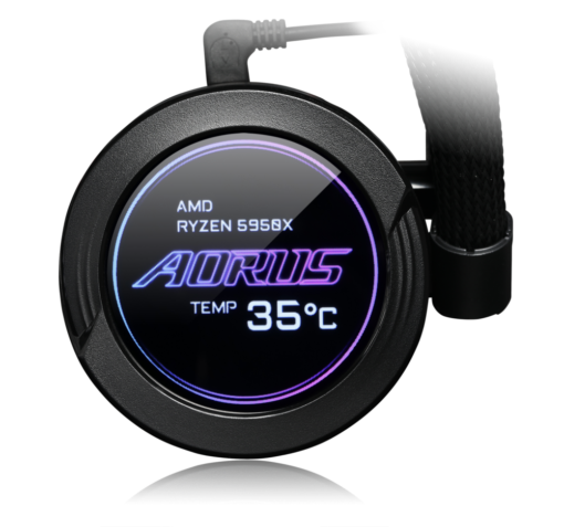 ⁦Gigabyte GP-AORUS WATERFORCE X 240 Liquid Cooler⁩ – תמונה ⁦2⁩