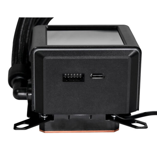 ⁦קירור מים נוזלי Lian-Li Galahad II LCD SL-INF 360 AIO שחור⁩ – תמונה ⁦4⁩