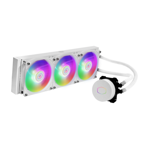 ⁦CoolerMaster ML360L V2 ARGB White Liquid Cooler⁩ – תמונה ⁦2⁩
