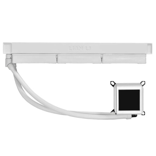 ⁦קירור מים נוזלי Lian-Li Galahad II LCD 360 AIO לבן⁩ – תמונה ⁦3⁩
