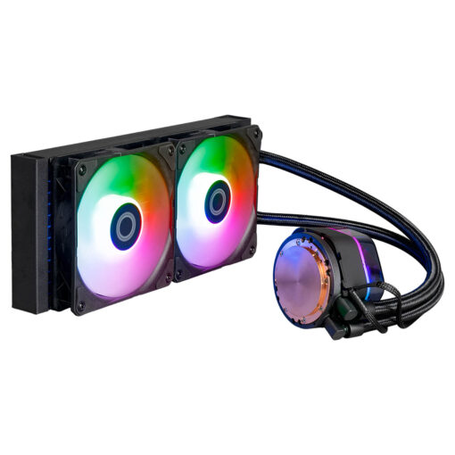 ⁦CoolerMaster 240 ATMOS ARGB Liquid Cooler⁩ – תמונה ⁦4⁩