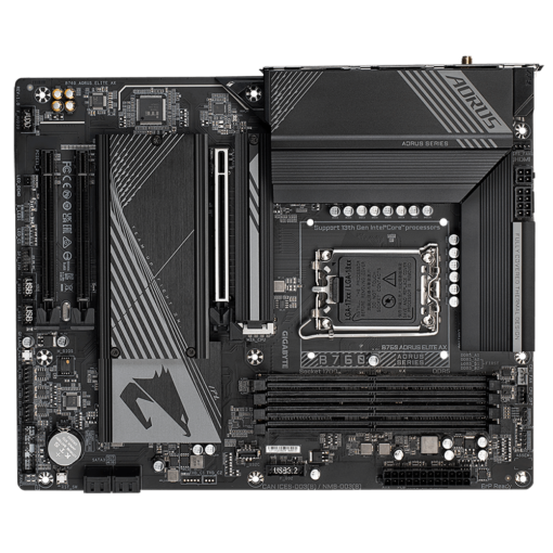 ⁦Gigabyte B760 AORUS ELITE AX⁩ – תמונה ⁦4⁩