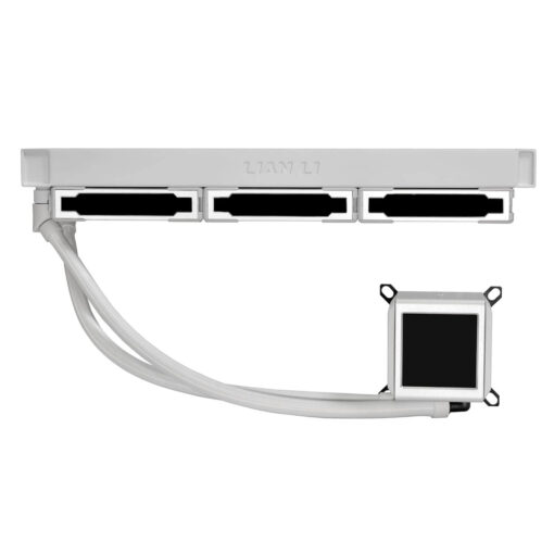 ⁦קירור מים נוזלי Lian-Li Galahad II LCD SL-INF 360 AIO לבן⁩ – תמונה ⁦3⁩
