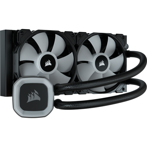 ⁦Corsair Water Cooling H100 RGB 240mm Black⁩ – תמונה ⁦2⁩