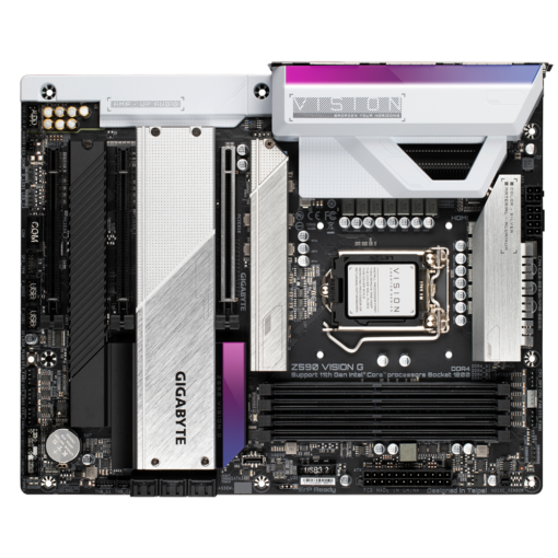 ⁦Gigabyte Z590 VISION G⁩ – תמונה ⁦2⁩