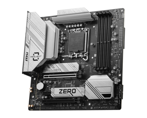 ⁦לוח אם MSI B760M PROJECT ZERO WIFI⁩ – תמונה ⁦4⁩