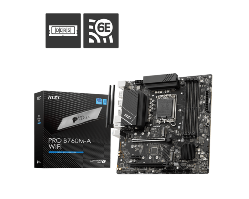 לוח אם MSI PRO B760M-A WIFI DDR5