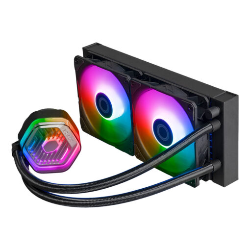 ⁦CoolerMaster 240 ATMOS ARGB Liquid Cooler⁩ – תמונה ⁦3⁩