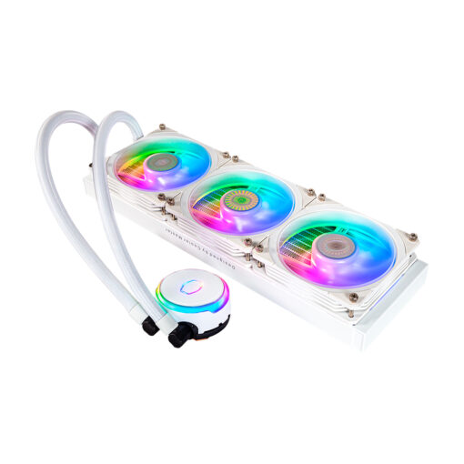 ⁦CoolerMaster PL360 Flux White Liquid Cooler⁩ – תמונה ⁦2⁩