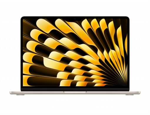 מקבוק אייר MacBook Air 13" (2024) M3 8C-CPU 8C-GPU/16GB/256GB STARLIGHT MC8J4HB/A