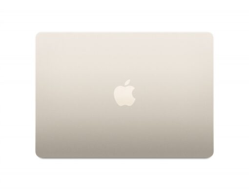 ⁦מקבוק אייר MacBook Air 13" (2024) M3 8C-CPU 8C-GPU/16GB/256GB STARLIGHT MC8J4HB/A⁩ – תמונה ⁦5⁩