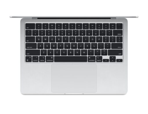 ⁦מקבוק אייר MacBook Air 13" (2024) M3 8C-CPU 8C-GPU/8GB/256GB SILVER MRXQ3HB/A⁩ – תמונה ⁦2⁩