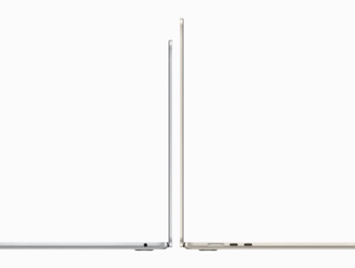 ⁦מקבוק אייר MacBook Air 13" (2024) M3 8C-CPU 8C-GPU/8GB/256GB SILVER MRXQ3HB/A⁩ – תמונה ⁦10⁩