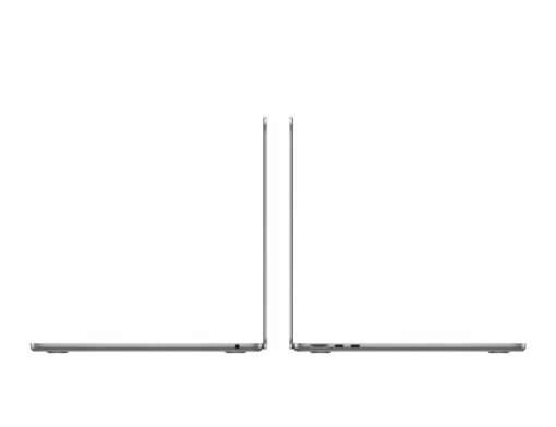 ⁦מקבוק אייר MacBook Air 13" (2024) M3 8C-CPU 10C-GPU/16GB/512GB SPACE GREY MXCR3HB/A + Z1B6001CU⁩ – תמונה ⁦4⁩