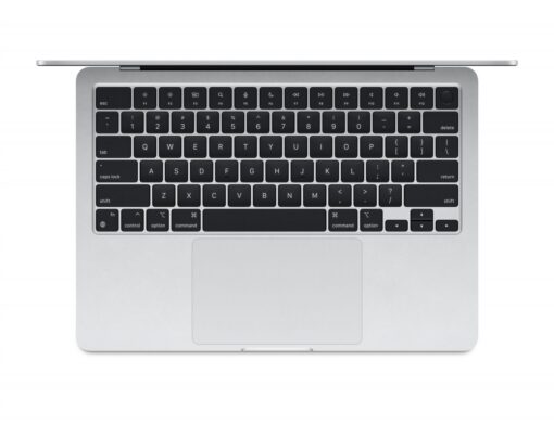 ⁦מקבוק אייר MacBook Air 13" (2024) M3 USLO 8C-CPU 10C-GPU/16GB/512GB SILVER MXCT3HB/A + Z1B8001BK *פריסה אמריקאית*⁩ – תמונה ⁦2⁩