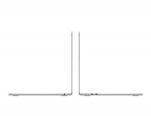 ⁦מקבוק אייר MacBook Air 13" (2024) M3 USLO 8C-CPU 10C-GPU/16GB/512GB SILVER MXCT3HB/A + Z1B8001BK *פריסה אמריקאית*⁩ – תמונה ⁦6⁩