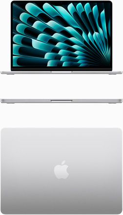 מקבוק אייר MacBook Air 13" (2024) M3 8C-CPU 10C-GPU/24GB/1TB SILVER Z1B8-24G-1T – תמונה 9
