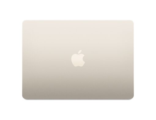 ⁦מקבוק אייר MacBook Air 13" (2024) M3 8C-CPU 10C-GPU/24GB/1TB STARLIGHT Z1BA-24G-1T⁩ – תמונה ⁦3⁩