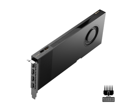 ⁦כ.מסך PNY NVIDIA RTX 4000 ADA 20GB 327.6 TFLOPS Tensor Core⁩ – תמונה ⁦2⁩