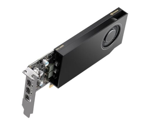 ⁦כרטיס מסך PNY NVIDIA Quadro A1000 8GB Ray Tracing 4X mini-DP Bulk⁩ – תמונה ⁦2⁩