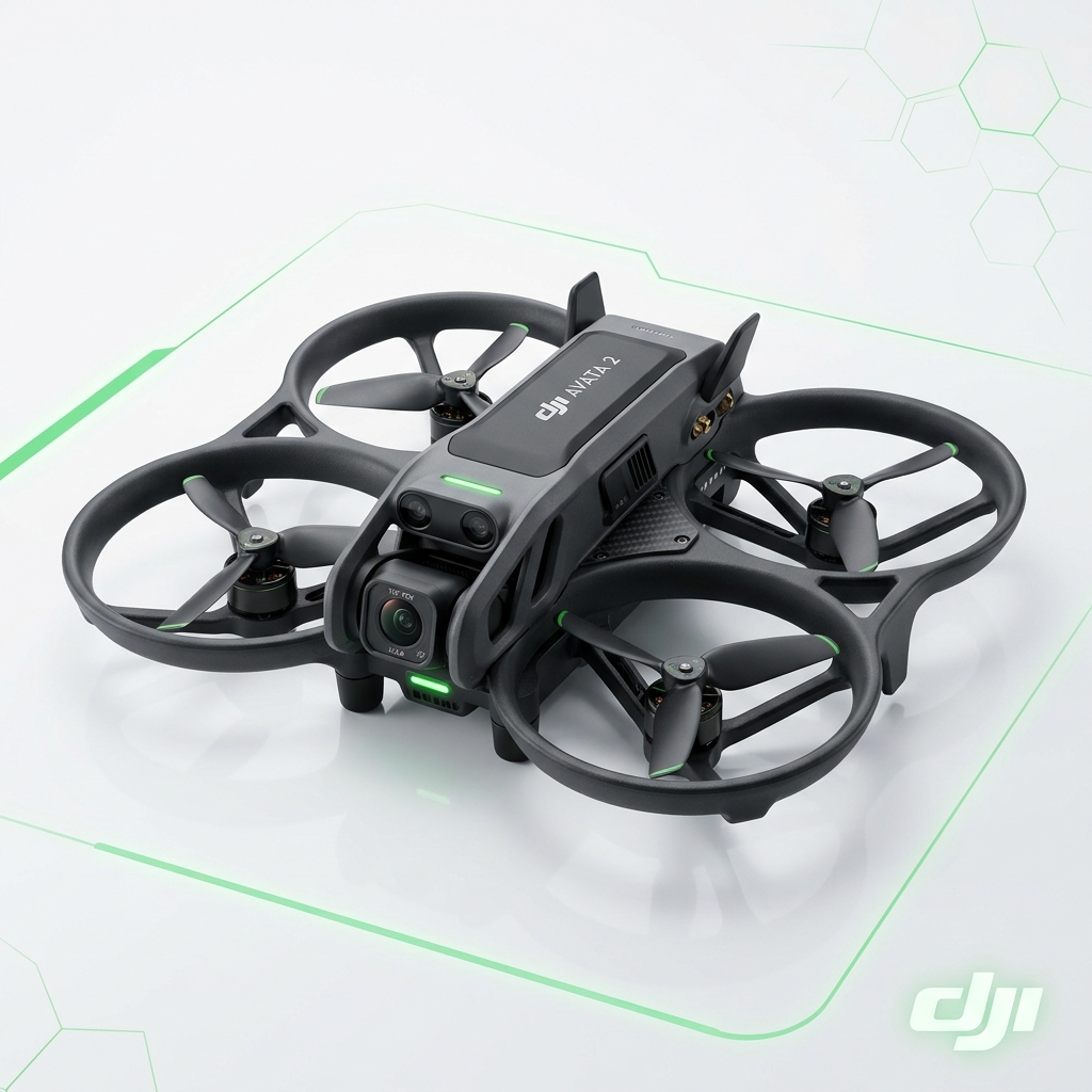 תיקון רחפן DJI Avata 2 מגן מדחפים ושלדה מעבדה